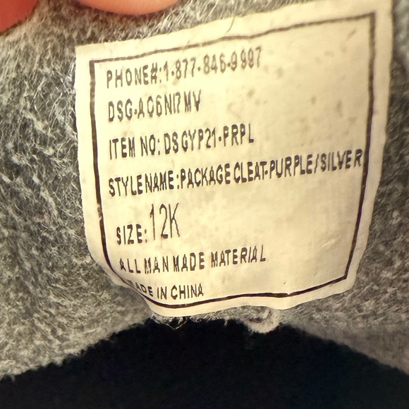 DSG Girls Speed Viper Soccer Cleats - Picture 8 of 8